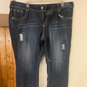 Gently used jeans